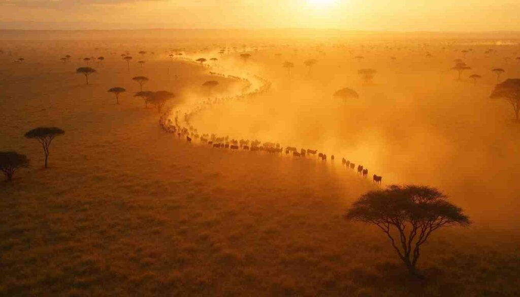 Great Migration in Serengeti National Park