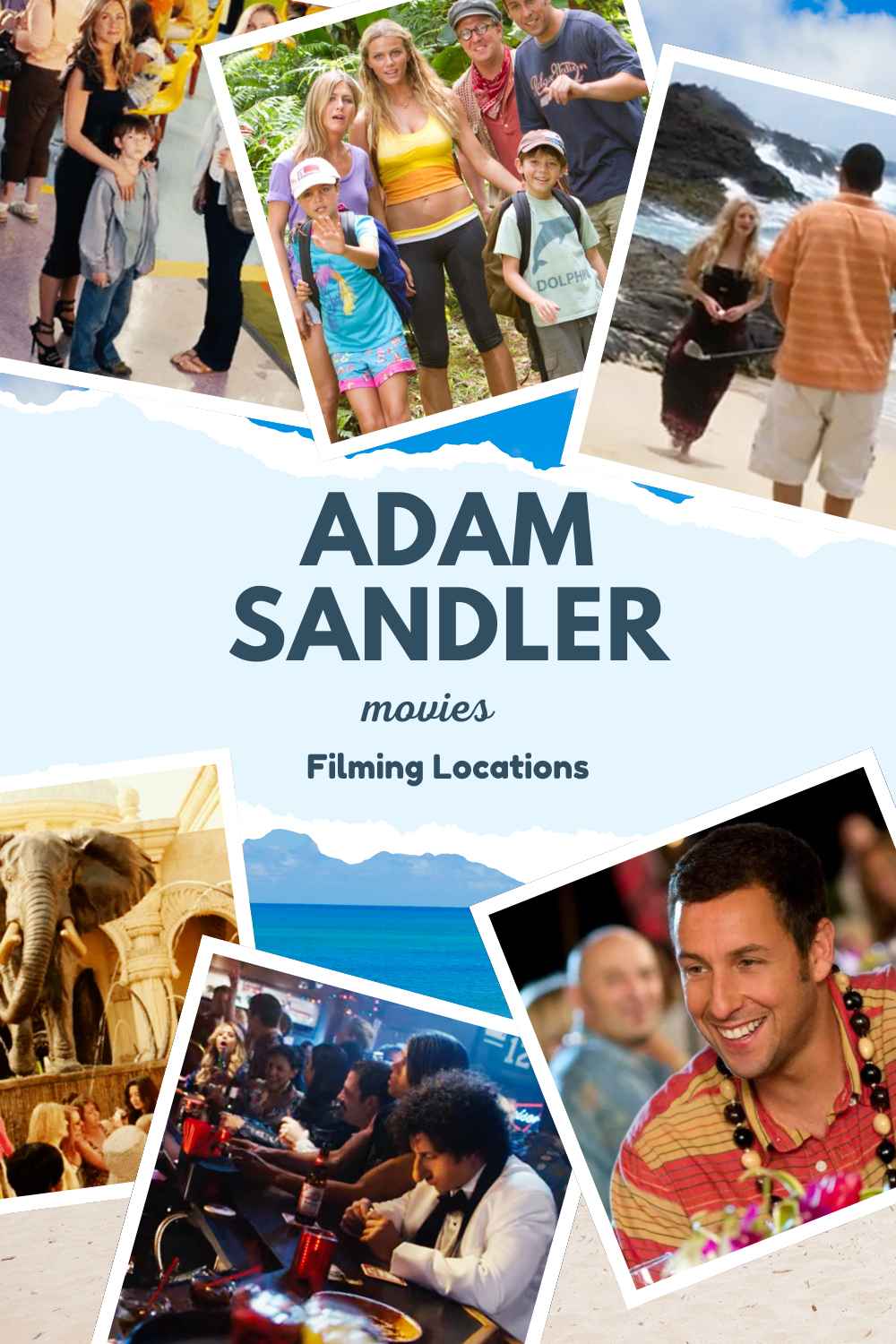 Set Jetting Adam Sandler Movies: Just Go With It, 50 First Dates and More