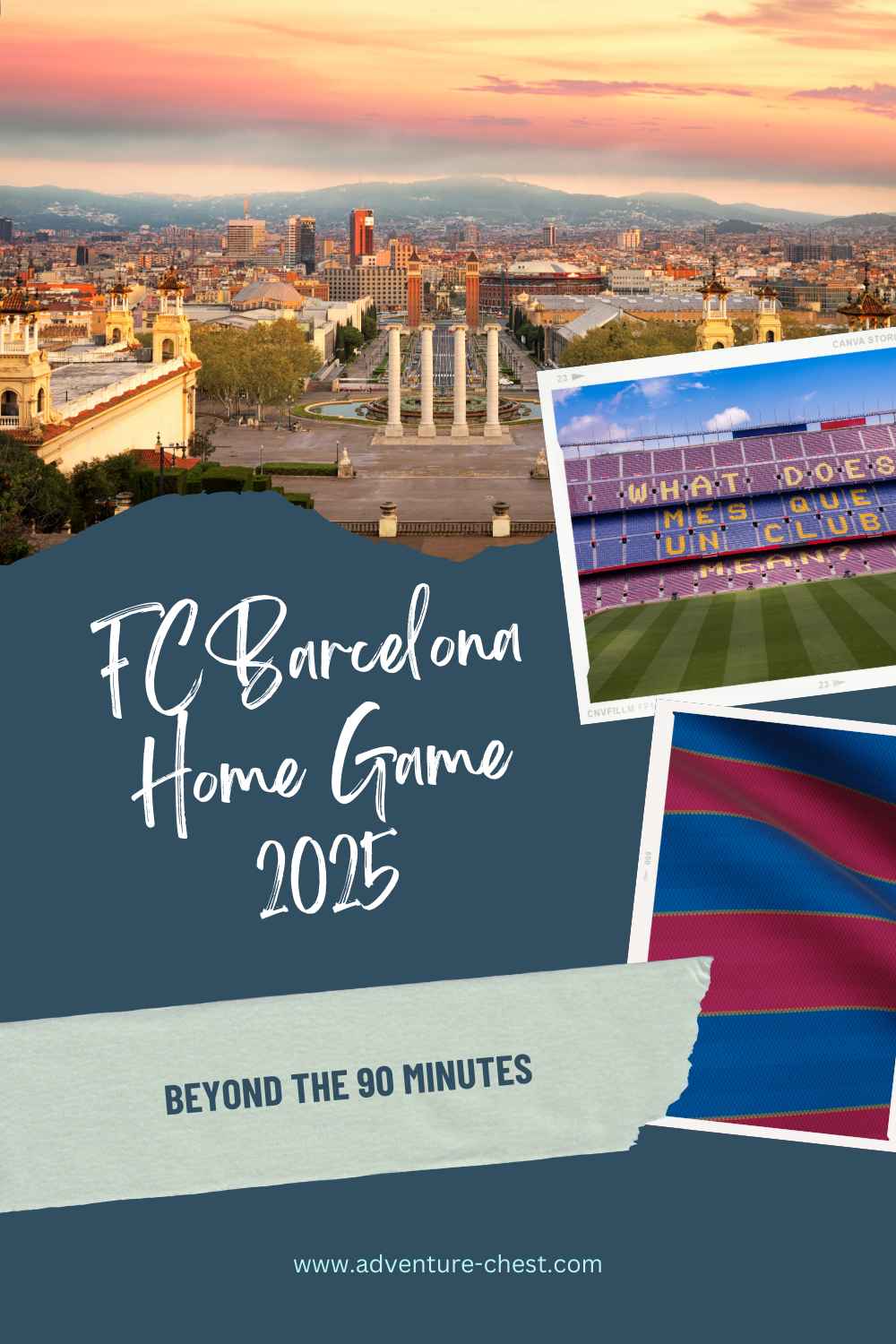 FC Barcelona Home Game at  Lluís Companys Olímpic Stadium