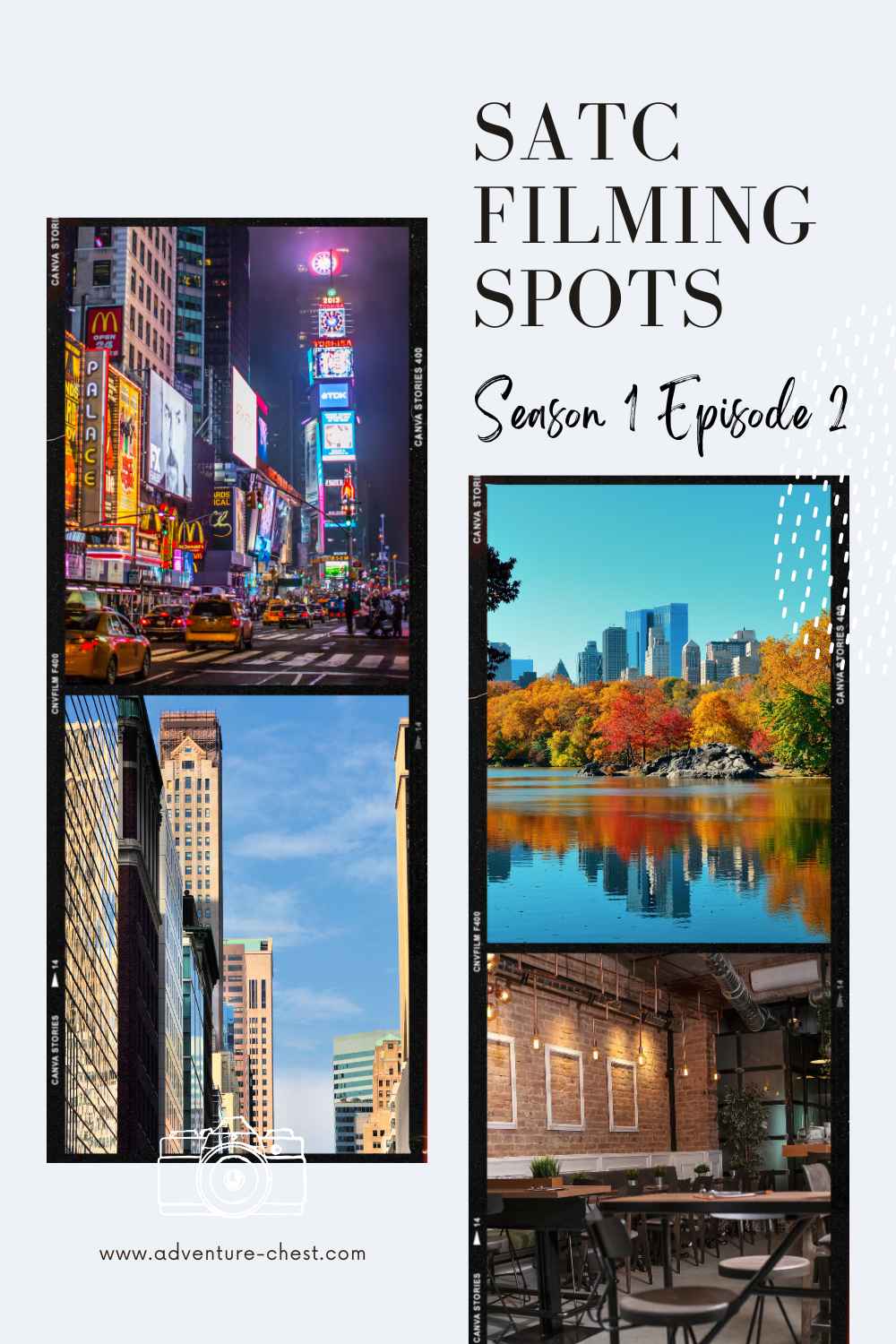 SATC Filming Locations: Season 1 Episode 2 ‘Models and Mortals’