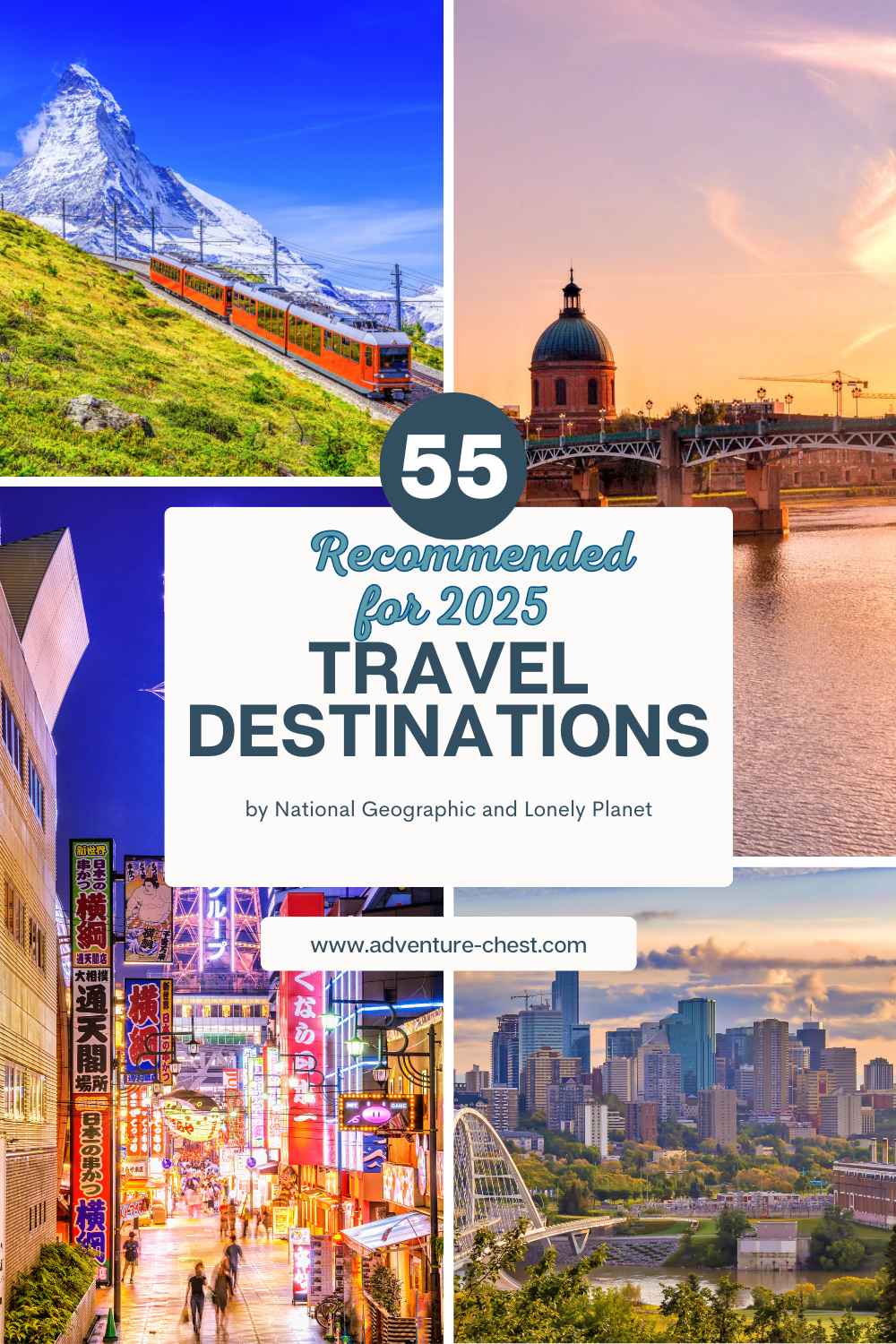 Best Places to Travel in 2025: National Geographic and Lonely Planet