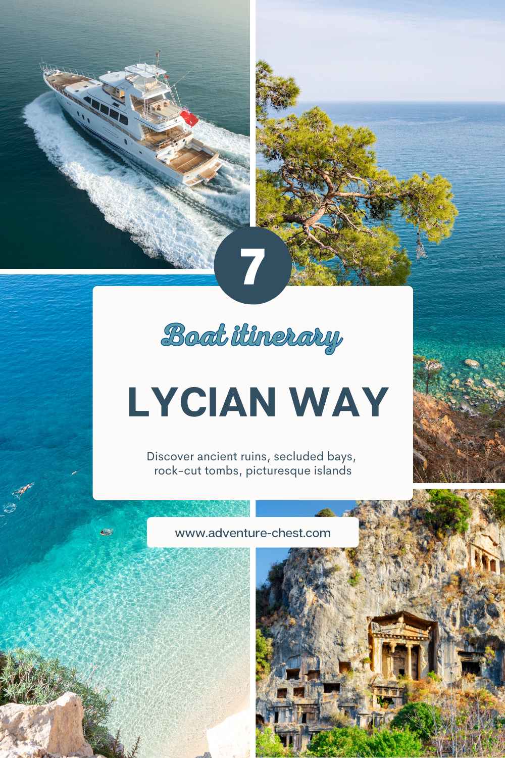 Lycian Way by Sea: 7-day Boat Itinerary