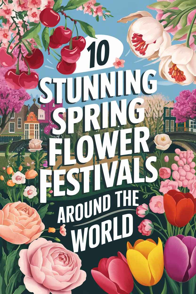 10 Stunning Spring Flower Festivals Around the World in 2025