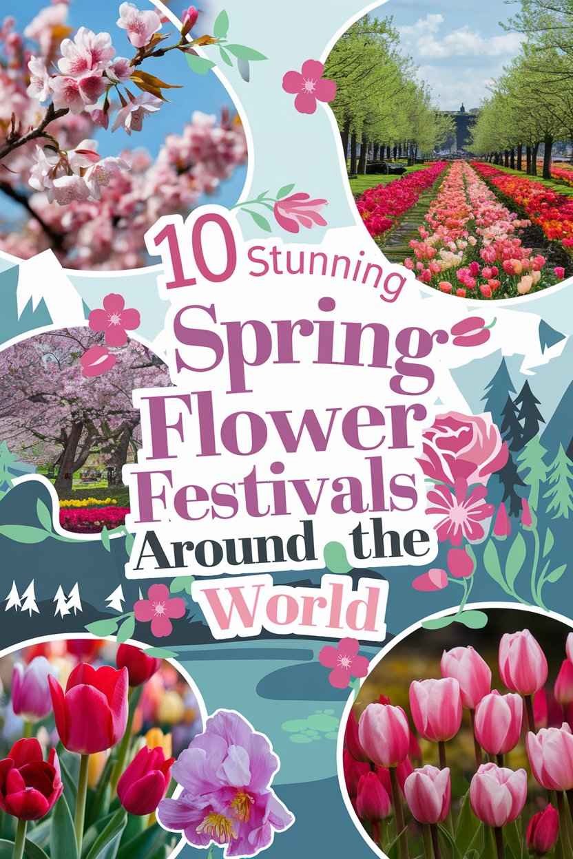 10 Stunning Spring Flower Festivals Around the World in 2025