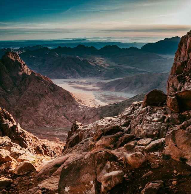 Sunrise on Mount Sinai
