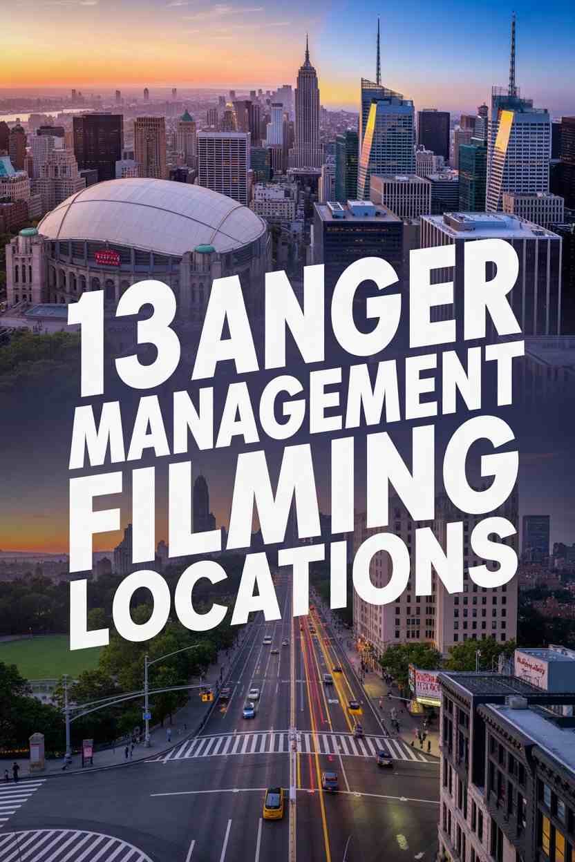 13 Anger Management Filming Locations