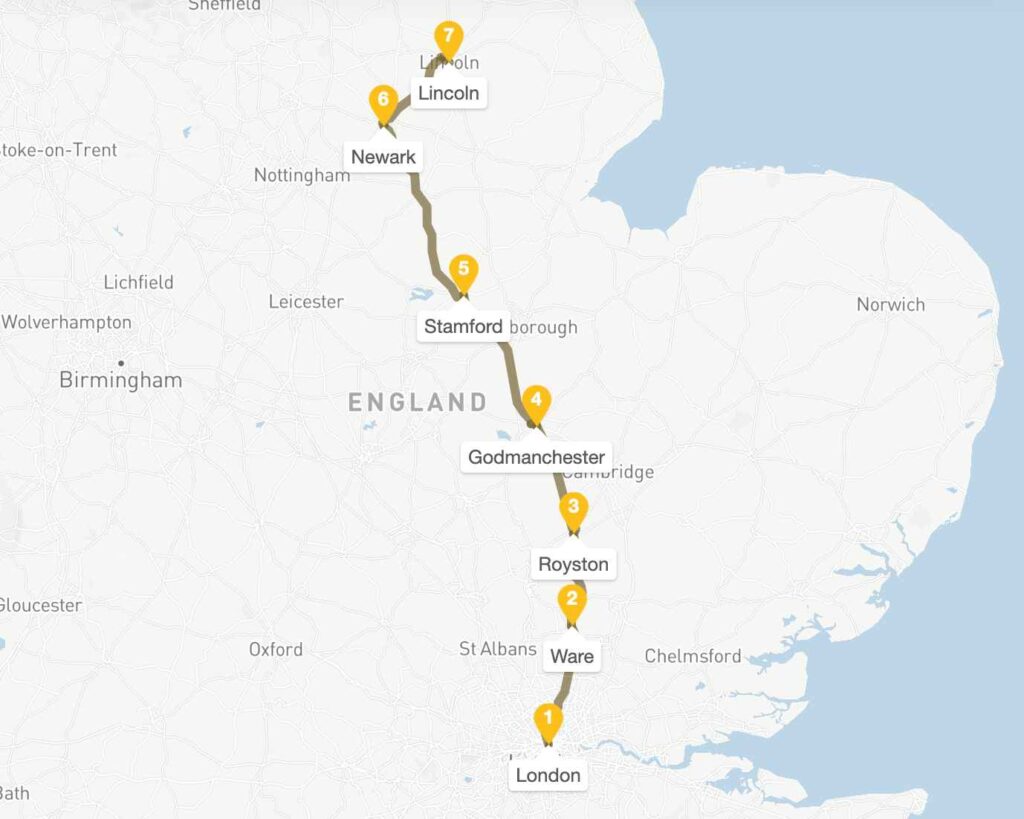 Ermine Street Route