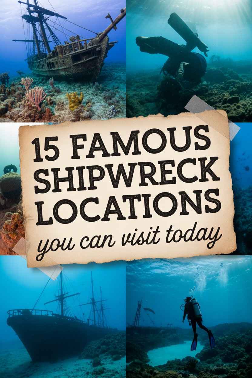 15 Famous Shipwreck Locations You Can Visit