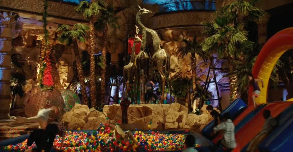 Palace of the Lost City kids playground