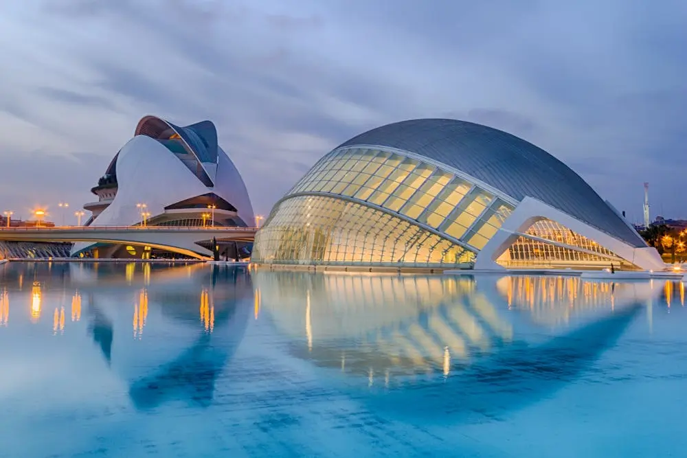city of Arts and Sciences in Valencia