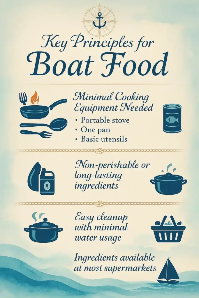Key Principles of Boat Food