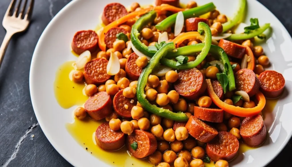 Chorizo with Chickpeas
