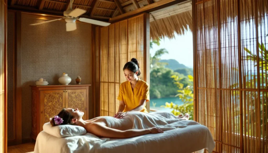 Thai massage