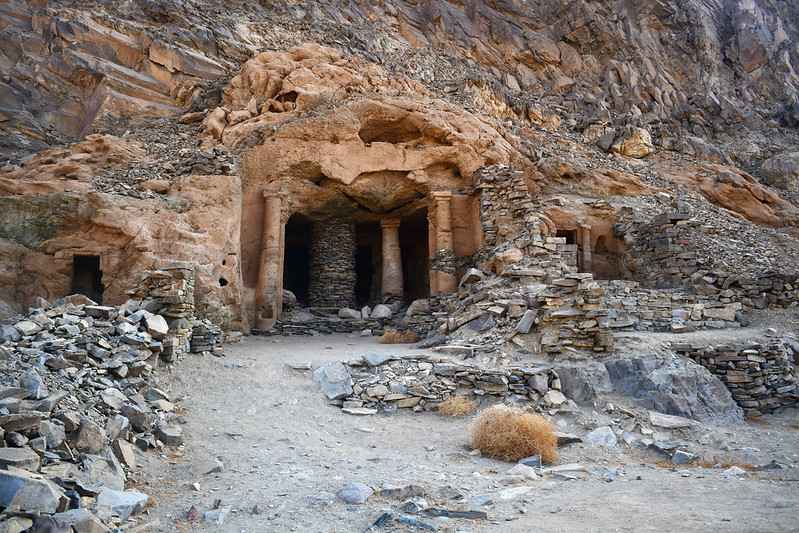 Sikait is a Ptolemaic to Roman emerald mining town in Egypt's eastern desert near Marsa Alam