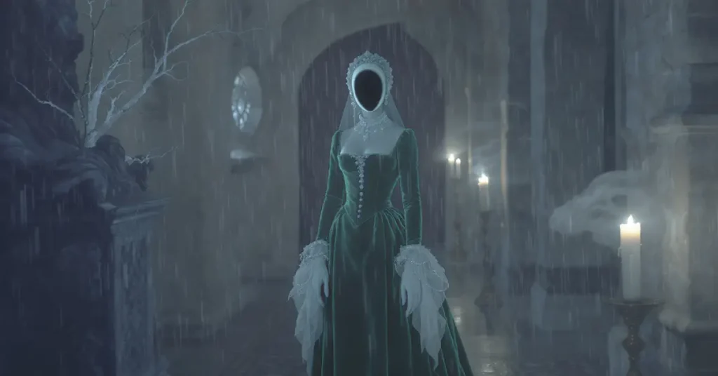 Green Lady of Château de Brissac