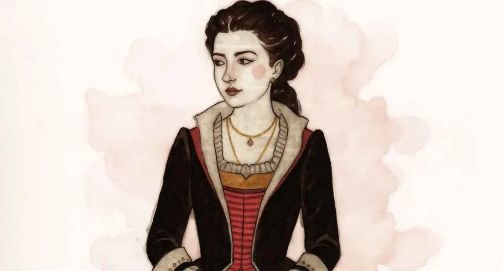 a portrait of Lady Janet Douglas
