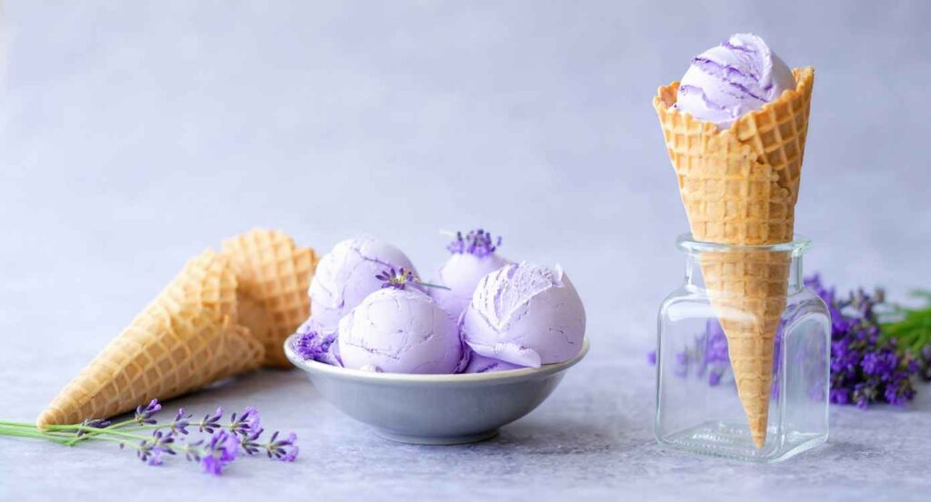 Lavender Ice Cream