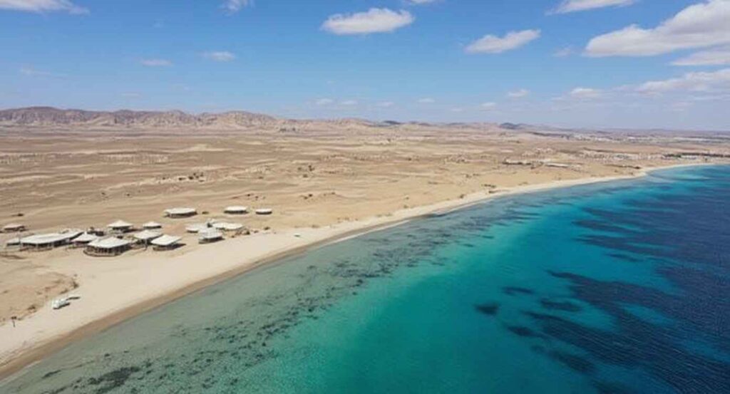 Marsa Alam, aerial shot