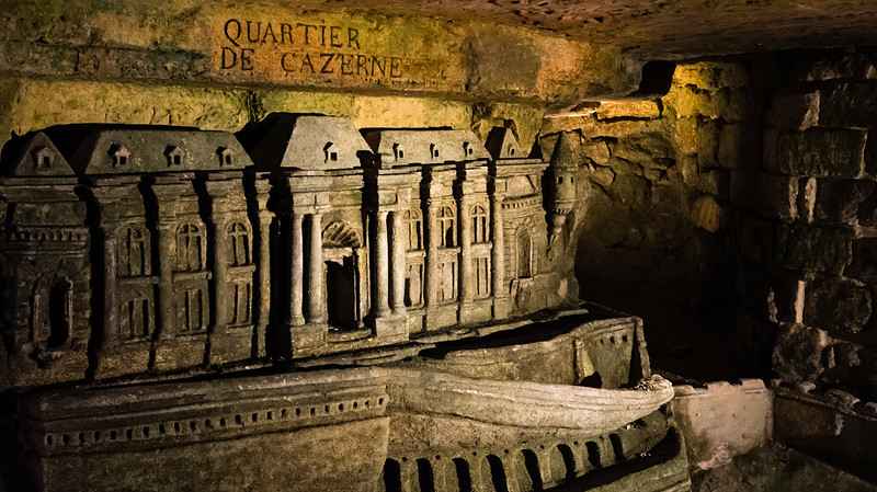 Quartie de Cazerne, Paris catacombs