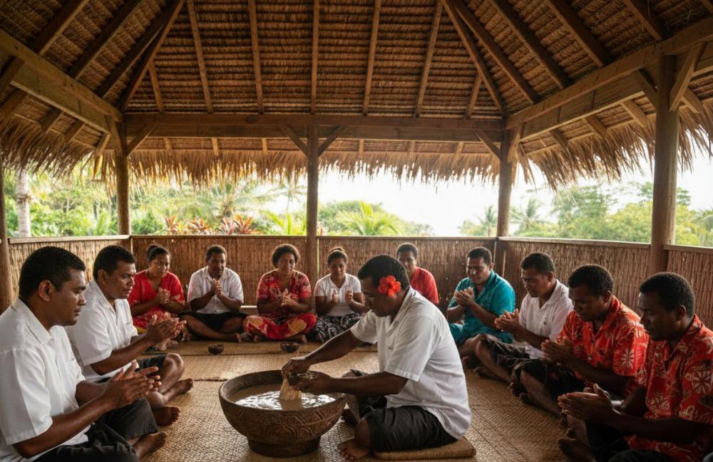 Fiji Kava ceremony