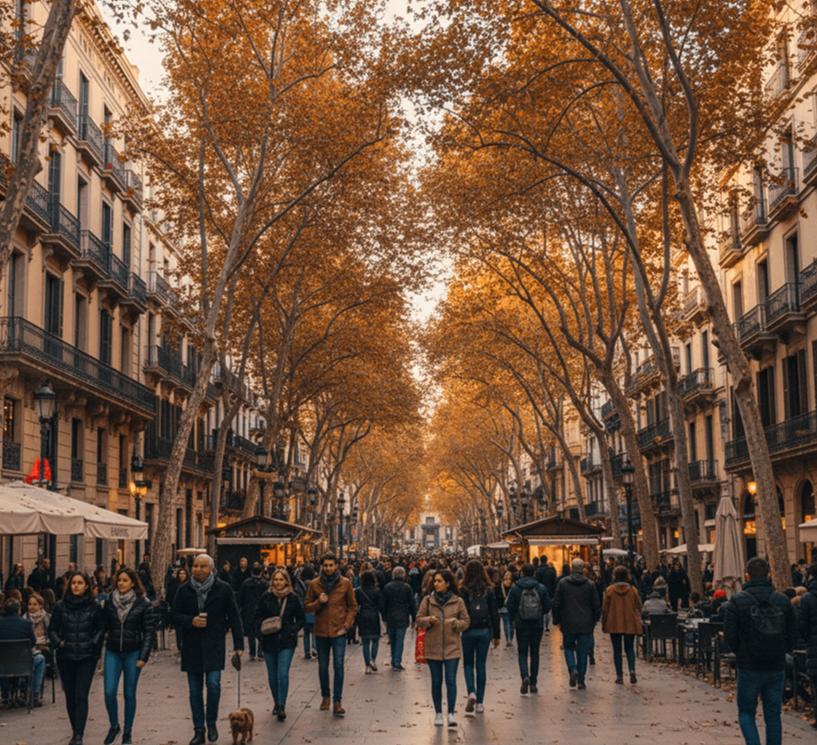 Las Ramblas, Barcelona