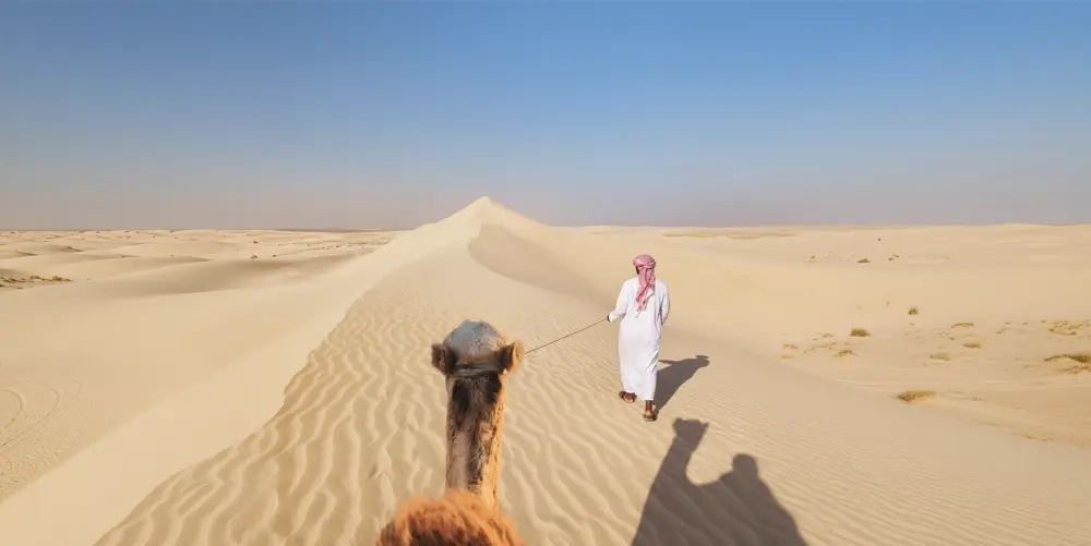 Oman singing dunes