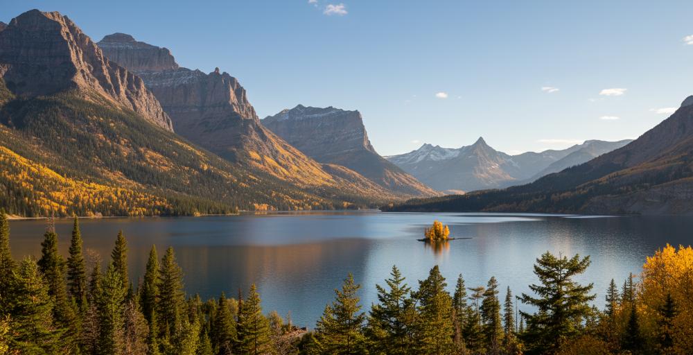 St Mary Lake Glacier National Park