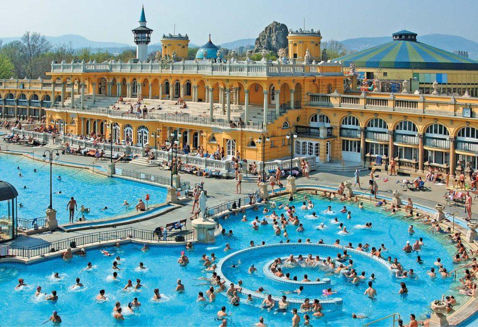 Szechenyi Baths in Budapest