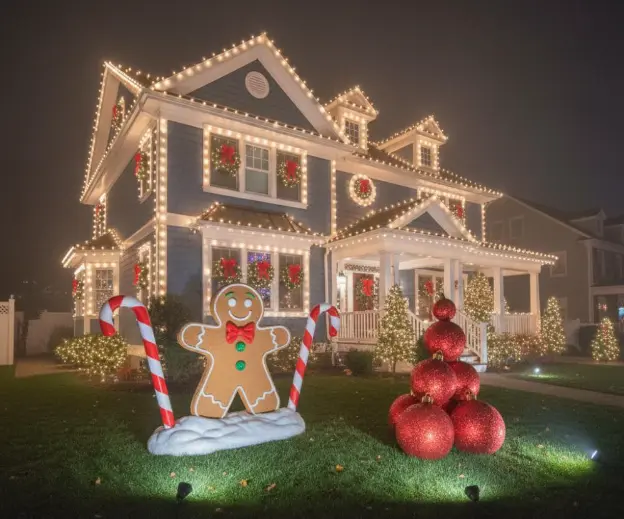 Dyker Heights Christmas decorations