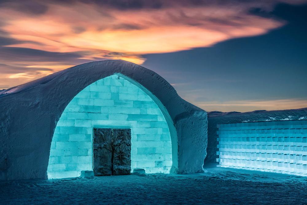 ICEHOTEL exerior