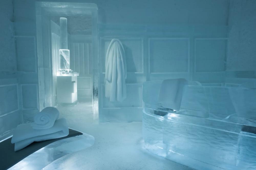 ICEHOTEL sauna design