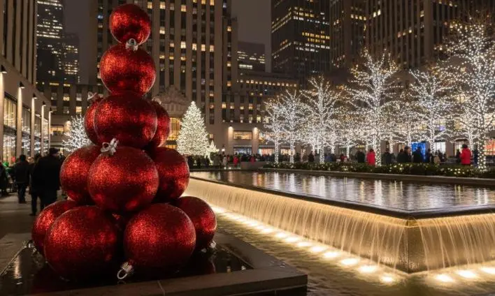 Rockefeller Center at Christmas
