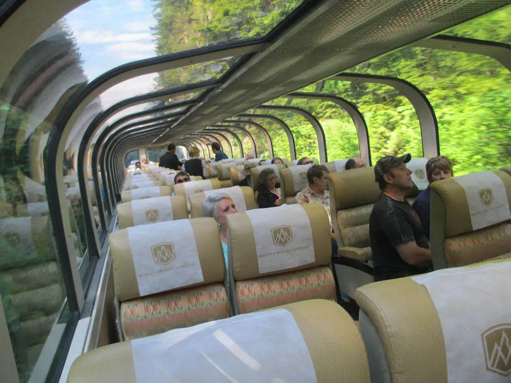 Rocky Mountaineer Glass Dome