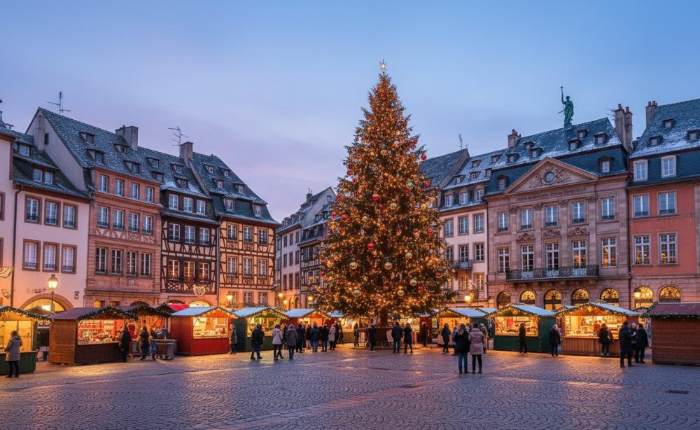 Christmas market in Strasbourg
