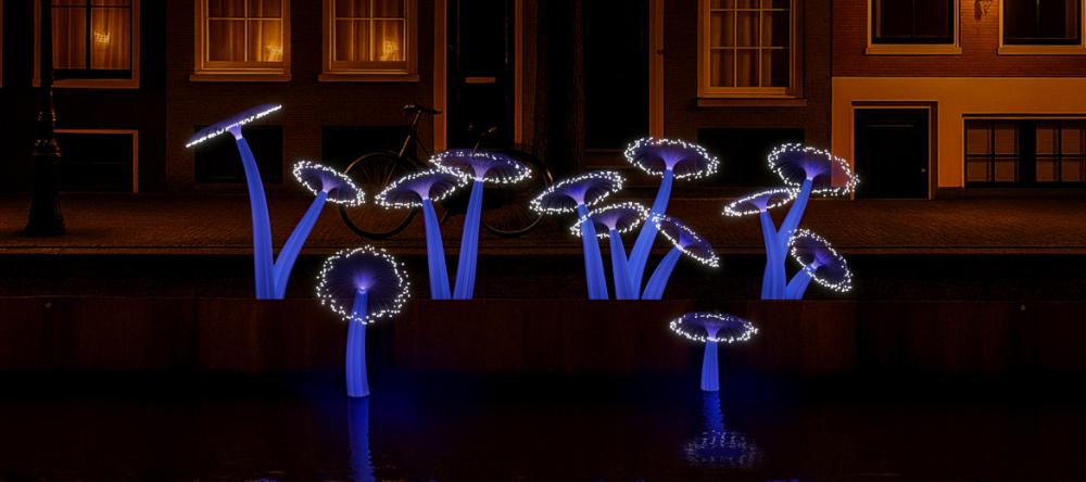 Amsterdam Light Festival installations