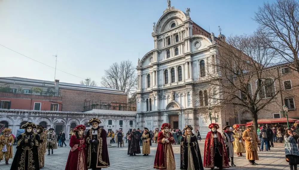 Campo san Zaccaria, Venice Carnival