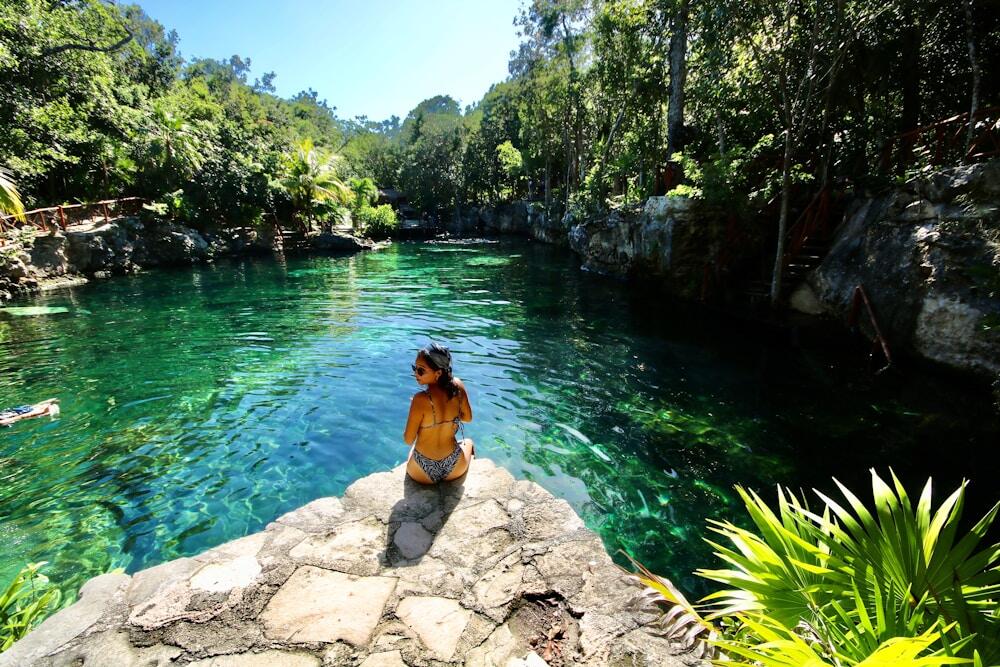 Cenote tortuga TULUM Quintana Roo, Caribe México