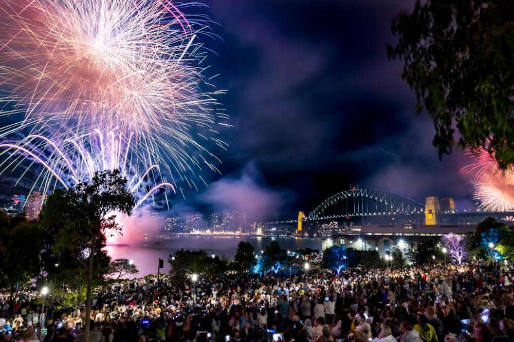New Year's eve at Barangaroo Reserve