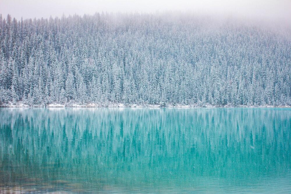 Lake Louise, Canada is one of the best places to travel in February