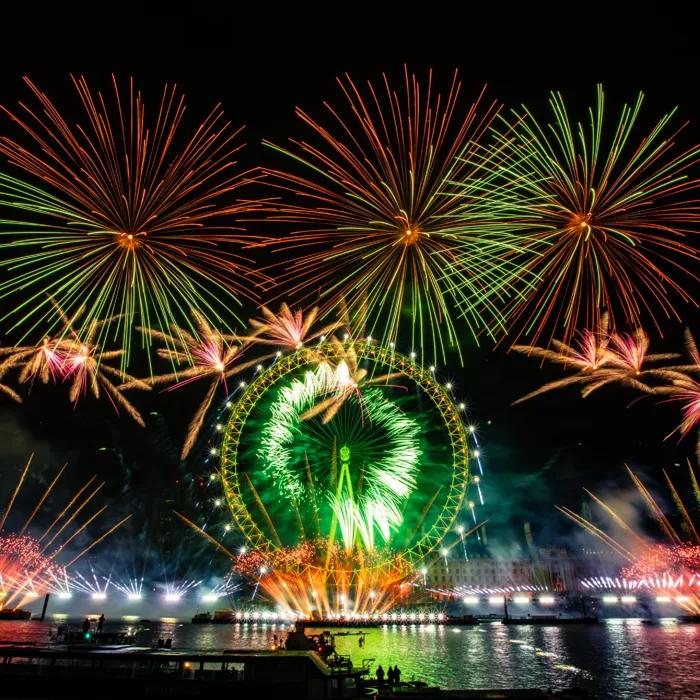 London Eye Fireworks