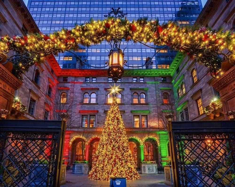 Lotte New York Palace Hotel Christmas Tree