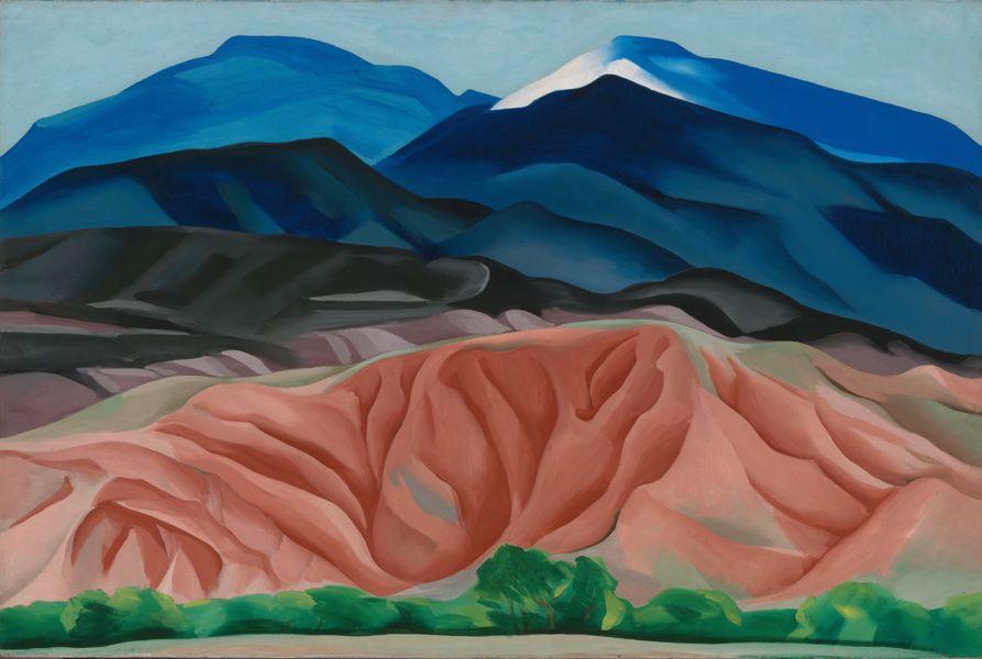 Black Mesa Landscape, New Mexico / Out Back of Marie's II, 1930