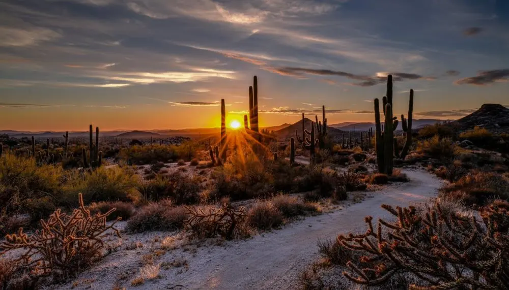 Scottsdale in winter