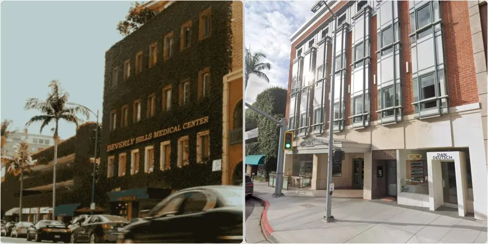 Medical Office space building used as Beverly Hills Medical Center in Just Go With It, the actual address is 441–447 N Bedford Dr, Beverly Hills