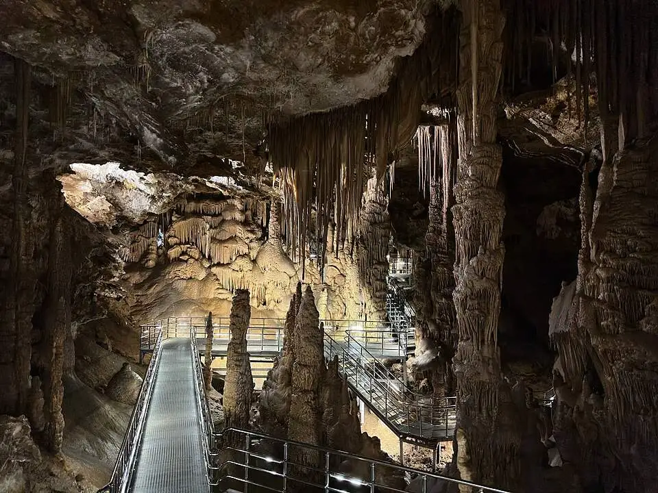 Karaca Cave, located near the town of Torul in the Gumushane province of Turkey