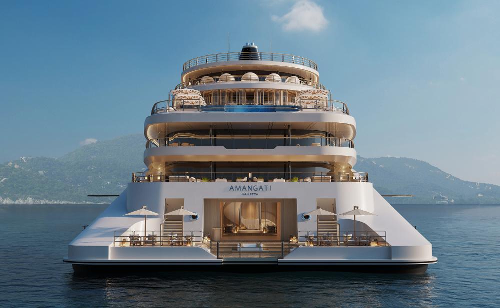 Aman Amangati, launching in 2027 is the primary rival of Orient Express Yacht