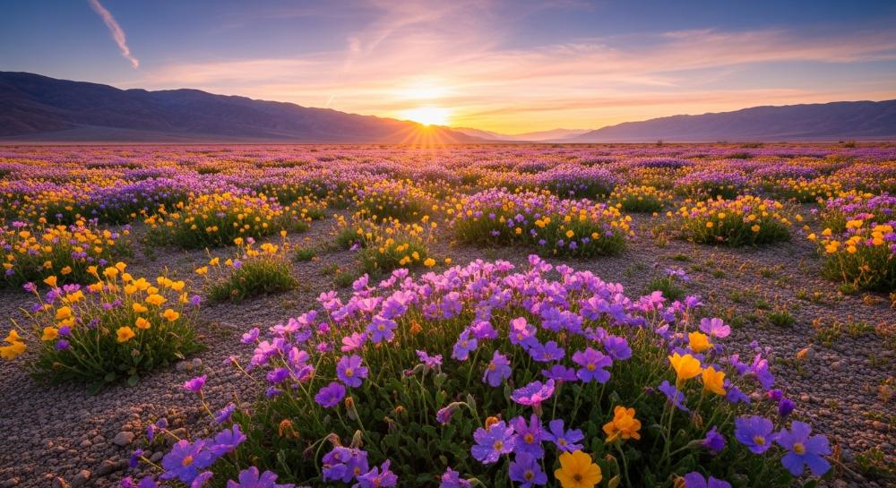 Super Bloom in Death Valley