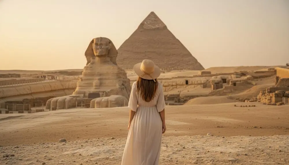 Piramids of Giza: 7 wonders of the ancient world