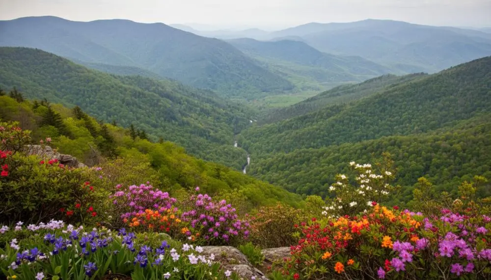 Great Smoky Mountains during spring bloom