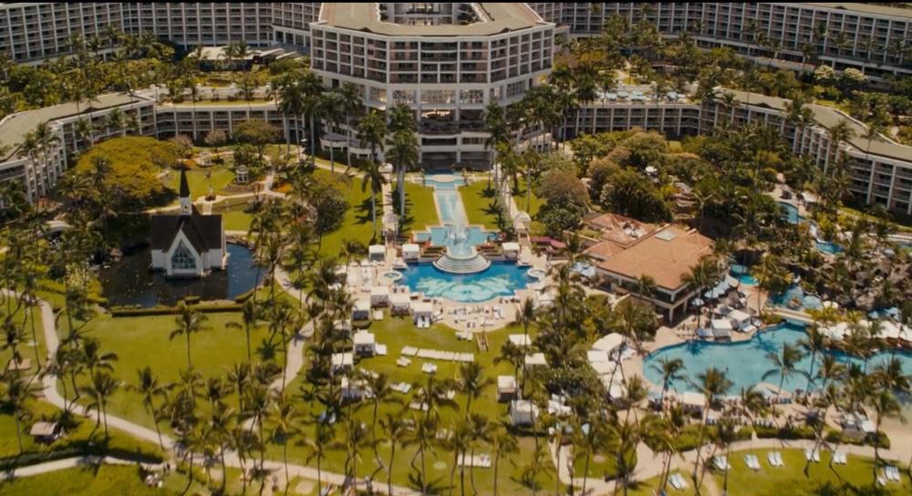 Grand Wailea was the main Just Go With It hotel